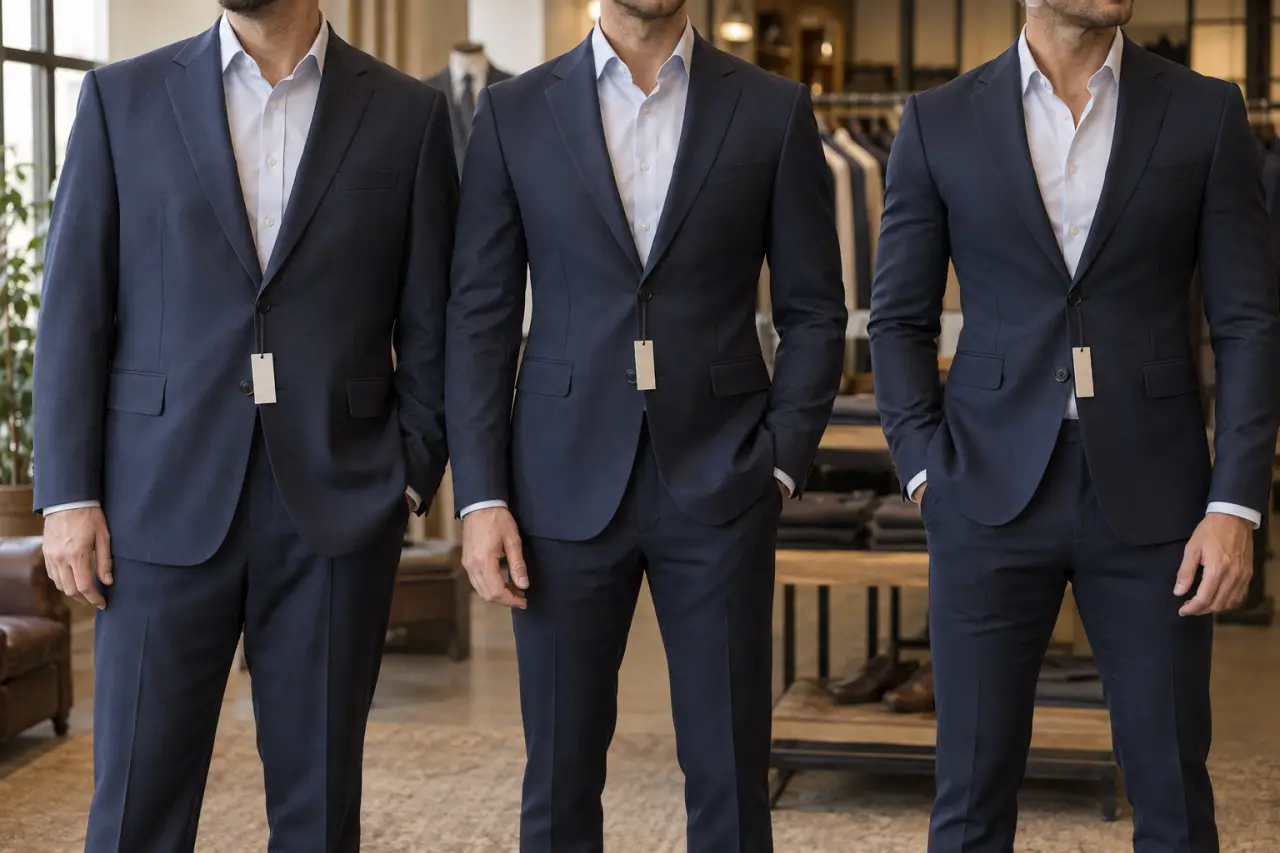 Pourquoi le tour de poitrine ne suffit pas pour choisir une veste homme : coupe et drop font la différence