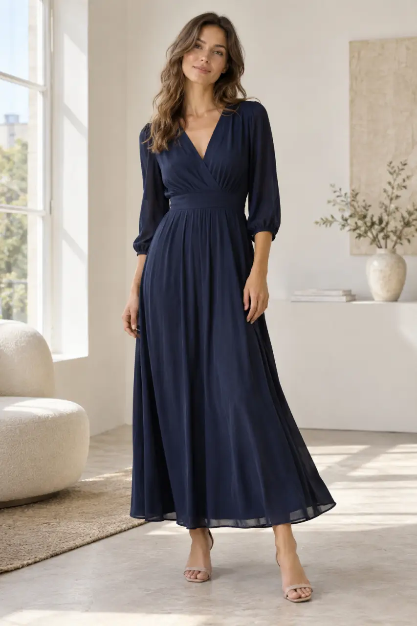 Robe fluide femme : matière, coupe et longueur pour allonger la silhouette sans la mouler